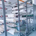 Sistema de armazenamento de armazém totalmente automático inteligente Yuyi com núcleo PLC de 220 V e garantia de 1 ano